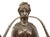 Pair of French 19th Century Empire Style Bronze, Ormolu & Marble Candelabras. For Sale - Image 4 of 11