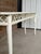 Monumental Vintage Coastal Boho Rattan Console Table With Lattice Detail For Sale - Image 12 of 12