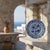 Ceramic Handmade Ceramic Iznik Decorative Platter (Scalloped Rim) Classic Blue and White For Sale - Image 7 of 8
