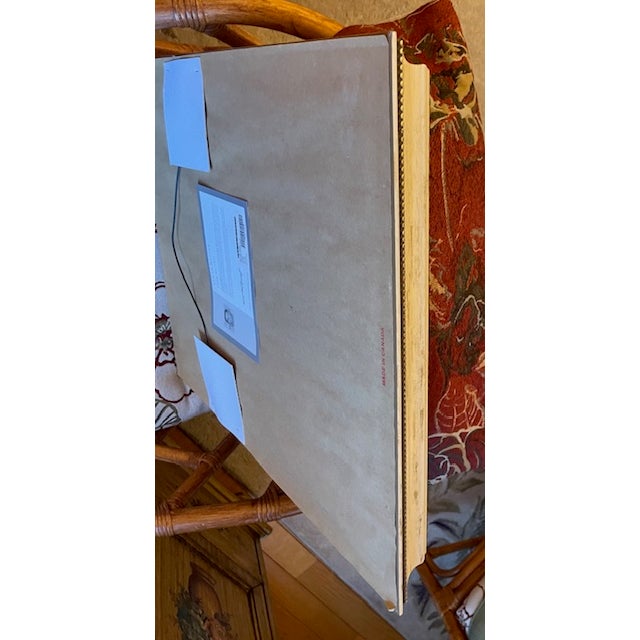 1990s Chad Barrett, Snapdragon Print Mirrored Framed Shadowbox For Sale - Image 4 of 14