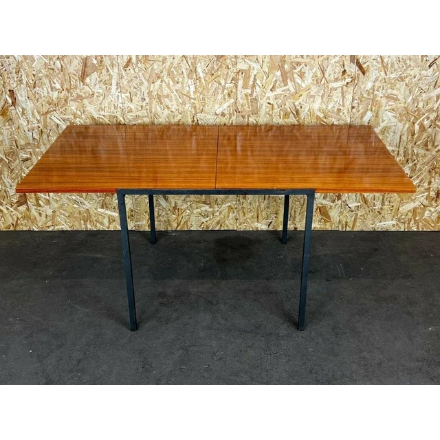 Mid-Century Walnut Folding Dining Table by Wilhelm Renz For Sale - Image 12 of 12