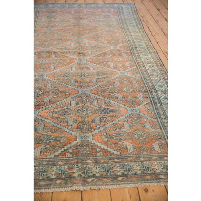 1920s Vintage Persian Malayer Mahi-Mahi Lattice Wool Carpet For Sale In New York - Image 6 of 12