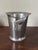 Champagne Bucket-Shaped Pewter Cooler, Jean Goardere Design. A beautiful piece made of 95% pewter, handcrafted and signed...