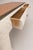 Italian Painted & Carved Leather Top Desk or Console, Style of John Dickinson For Sale In Providence - Image 6 of 8