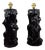 Glazed Ceramic Table Lamps by Giovanni Patrini, 1970s, Set of 2 For Sale