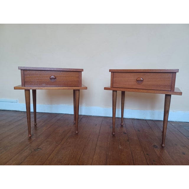 Bedside Tables, 1960s, Set of 2 For Sale - Image 11 of 11