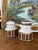 Mid-Century Modern Vintage Mid-Century Modern Midwinter Pottery Creamer and Lidded Sugar Bowl Set, Hand-Painted in England For Sale - Image 3 of 9