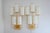 Tiges5 Wall Sconces in Patinated Gold Metal and Fabric by Aymeric Lefort, Set of 2 For Sale - Image 14 of 18