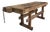 Industrial Wooden Workbench with Vice, 1930s For Sale