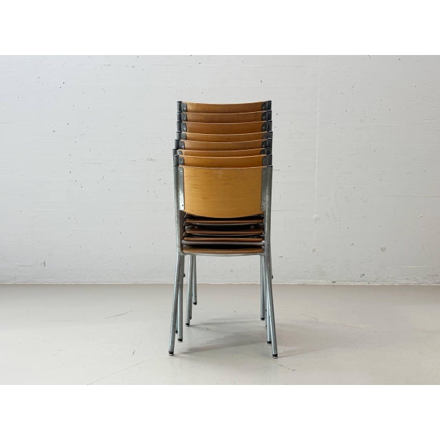 Vintage Stacking Chair by Gustav Hassenpflug for Embru, 1970s For Sale - Image 18 of 18