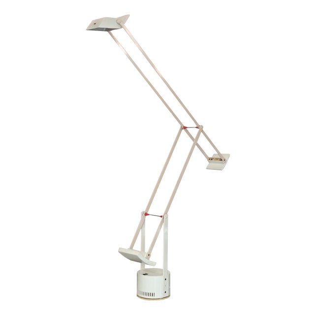 Tizio White Table Lamp by Richard Sapper for Artemide, Italy, 1970s For Sale