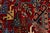 Textile 10x18 Antique Persian Heriz Red Rug – Oversized Hand-Knotted Wool Masterpiece For Sale - Image 7 of 11