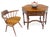Antique c1920s Tube Radio Stunning American Walnut Cabinet Lift Top Table MINT For Sale - Image 14 of 18
