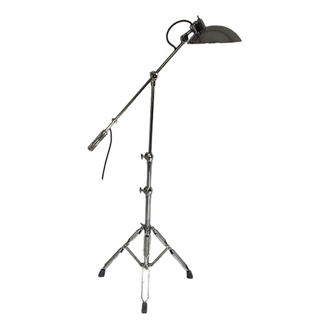 Yasu Sasamoto Dulton Co. LTD Floorlamp in the Style of a Microphone Stand For Sale