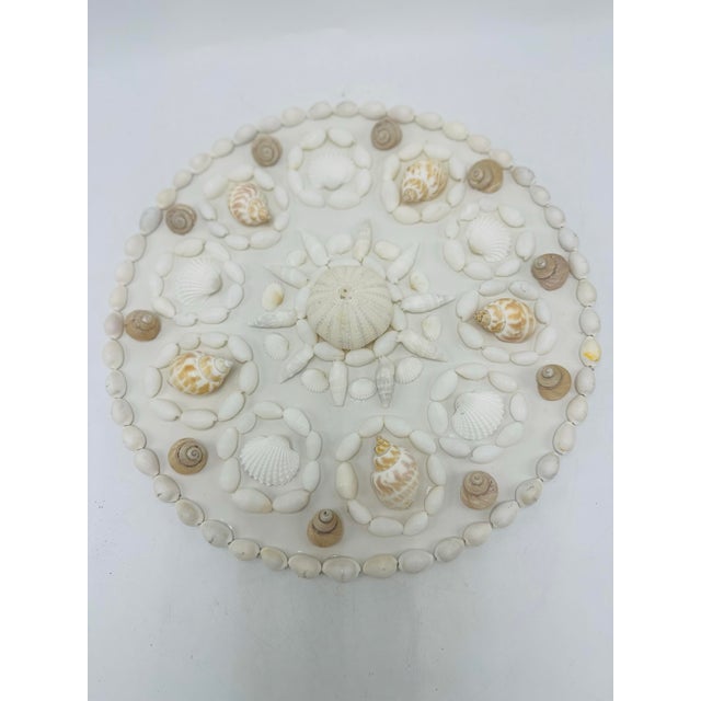Hand Crafted Shell Art Wall Sculpture For Sale - Image 4 of 10