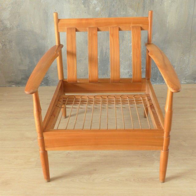 Mid-Century Armchair by Grete Jalk for France & Son, 1950s For Sale - Image 10 of 16