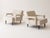 Paul Laszlo Pair of Paul Laszlo Style Lounge Chairs For Sale - Image 4 of 11