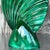 Mid 20th Century Vintage Glazed Ceramic Gladiola Vase For Sale In West Palm - Image 6 of 13