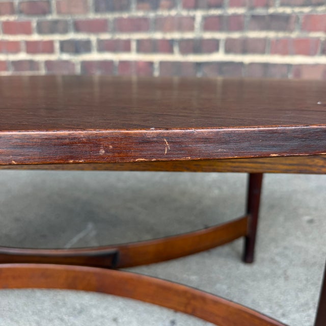Wood Lawrence Peabody for Craft Associates Peabody Modern Coffee Table For Sale - Image 7 of 12