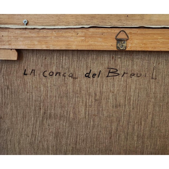 Leonardo Roda, La Conca del Breuil, Oil on Canvas, Framed For Sale - Image 10 of 12