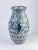Authentic Fajalauza pottery vase, hand-painted in Granada, Spain, during the second half of the 20th century. This piece...