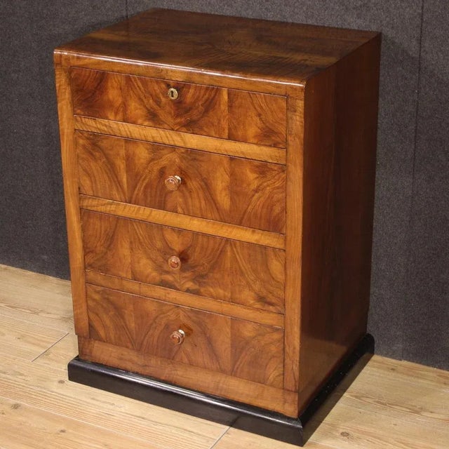 1960s Art Deco Style Chest of Drawers, 1960s For Sale - Image 5 of 13