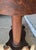 Antique Oval Library Table Tiger Oak With Column Base Circa. 1890 For Sale - Image 10 of 13