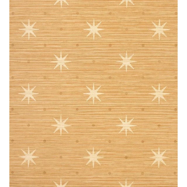Sample - Hinson for The House of Scalamandré Big Trixie Wallcovering, Rattan For Sale