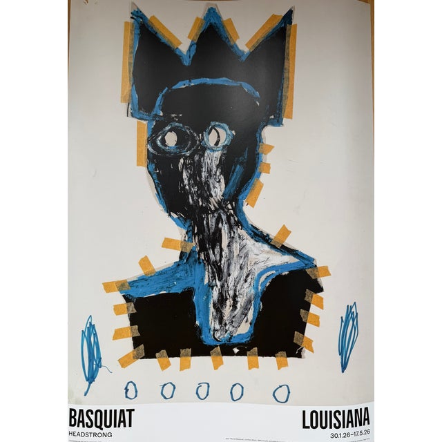 This powerful poster features Untitled (Bust) (1984), published in connection with the Basquiat Headstrong exhibition at...