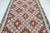 Ruby Red Vintage Bergama Nomads Kilim Embroidered Rug For Sale - Image 8 of 13