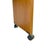 Wood Vintage Mid-Century Modern Teak Rolling Desk or Console Table For Sale - Image 7 of 18
