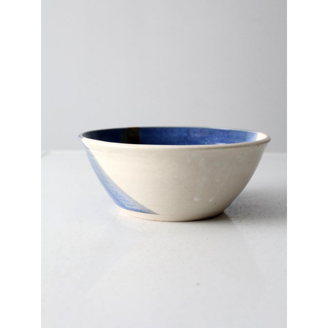 Contemporary Vintage Studio Pottery Bowl For Sale - Image 3 of 12