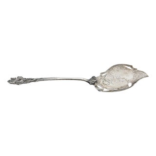 Dessert Service Cut-Out Silver Spatula For Sale