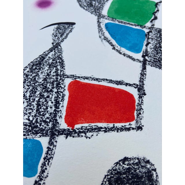 1970s Joan Miró, Maravillas con variaciones No.20, 1975, Lithograph For Sale - Image 5 of 6