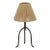 Panoplie Petite Iron Tripod Lamp, Rope Shade For Sale