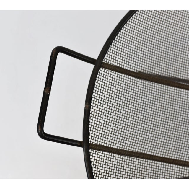 1950s Original Califonia Modernism Sol Bloom Iron Catch All Table Bowl For Sale - Image 5 of 13