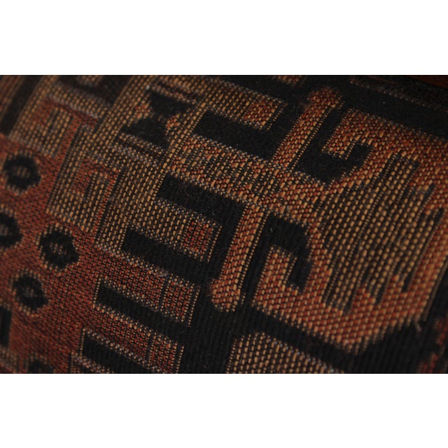 Mission Style Solid Mahogany Cube Arm Chair For Sale - Image 12 of 13
