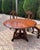 Late 20th Century Woodland Round Solid Wood Dining Table For Sale In Miami - Image 6 of 7