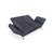 Postmodern Black Two-Seater Sofa from Brühl Moule For Sale - Image 3 of 13