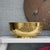 Art Deco Vintage 1970s Brass Serpent Bowl For Sale - Image 3 of 6