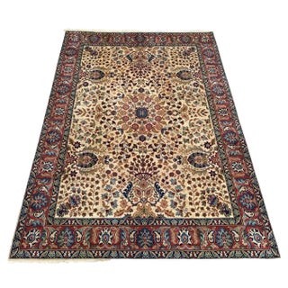 Large Antique Austrian Hand Knotted Rug For Sale