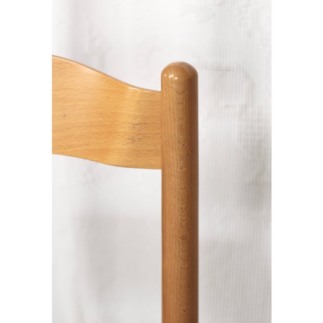 Set of 2 Lowenstein Style Stools With Woven Rush Seats For Sale - Image 6 of 10