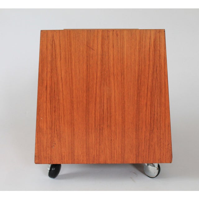 Brown 1960's Teak Magazine Rack by Rolf Hesland for Bruksbo For Sale - Image 8 of 16