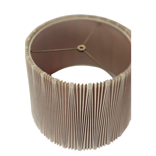 Stiffel Inverted Knife Pleated MCM Shades - A Pair For Sale - Image 10 of 18