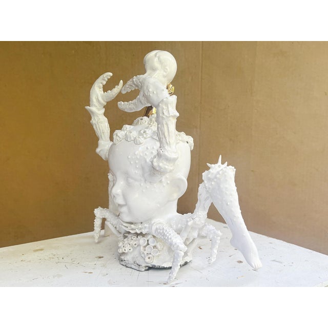 Contemporary "Lobster Boy #5," Porcelain Sculpture by Robert Hechler For Sale - Image 3 of 18