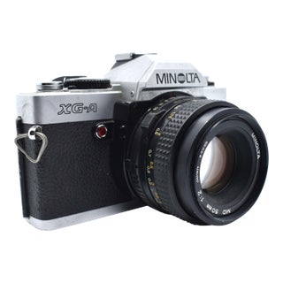 1980's Minolta Xg-a 35mm SLR Film Camera Japan For Sale