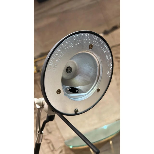 Vintage Sculptural Modern Office Desk Lamp Black Tensor For Sale - Image 9 of 11