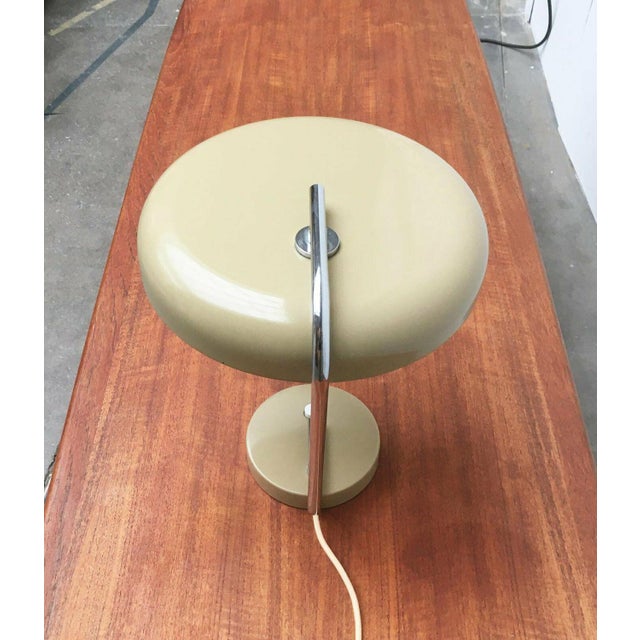 Mid-Century Space Age Minimalist German Table Lamp from Hustadt Leuchten, 1960s For Sale - Image 9 of 18