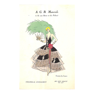 A.g.b. Materials in the New Revue at the Palace Theatrical Supplement 1928