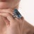 1950s Nadja Buckley Mid Century 51.50 Carat Aquamarine Diamond Platinum Cocktail Ring, Size 5 For Sale - Image 5 of 6